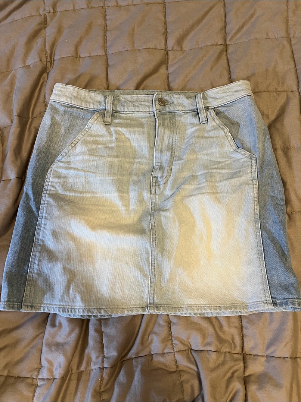 J. Crew denim mini skirt Y2K style